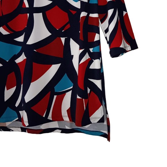 Women Jules & Leopold Multi-colored Blouse- Size 1X - Picture 4 of 5